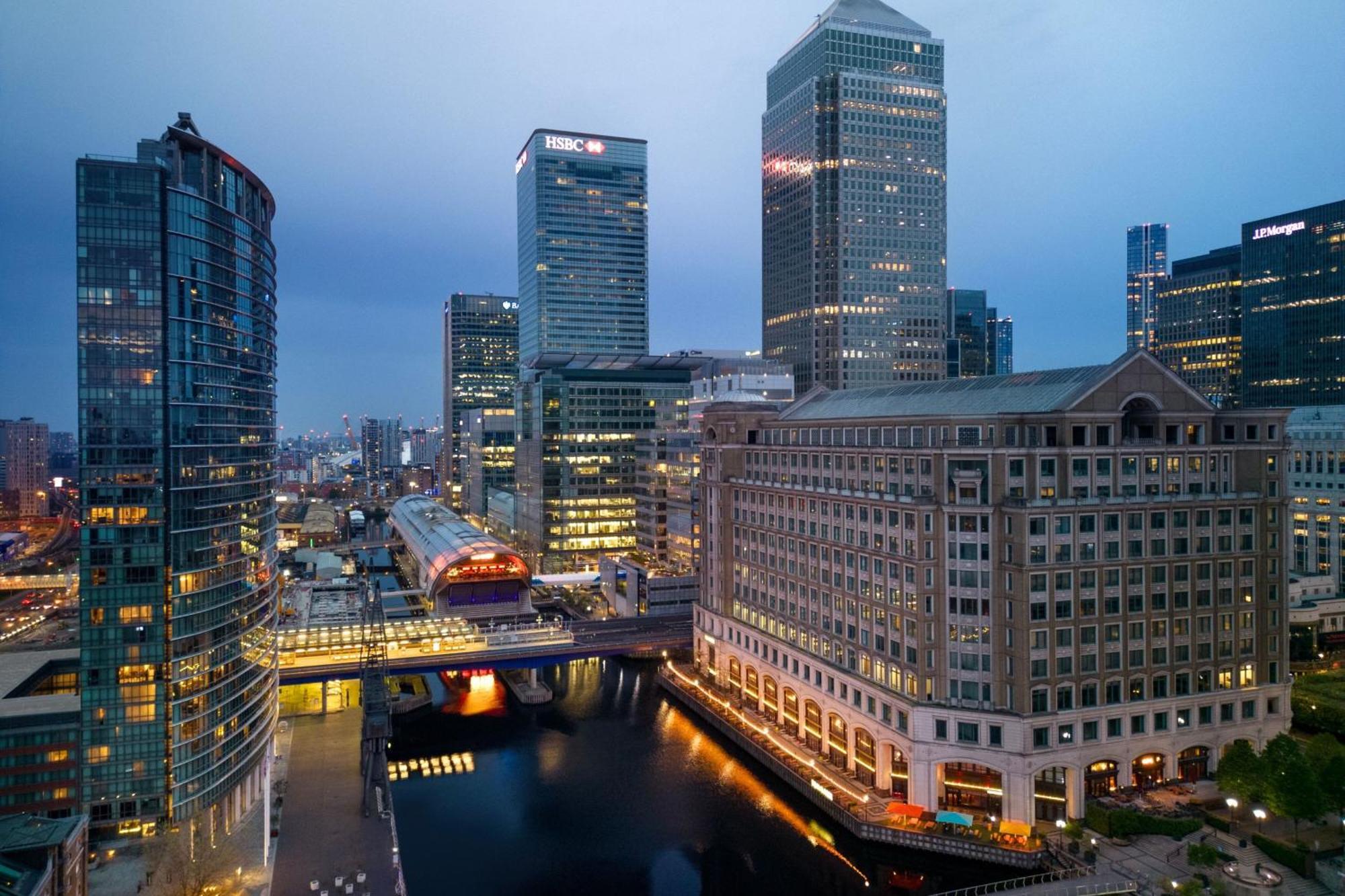 Marriott Executive Apartments London, Canary Wharf Exteriör bild